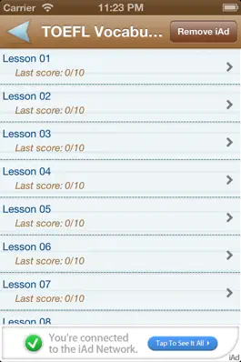 Game screenshot 6000 TOEFL Vocabulary hack
