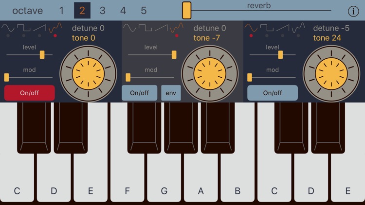 Sonic Synth : FM synthesizer