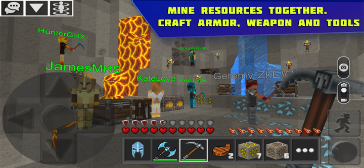 Planet of Cubes Craft and Mine screenshot 3