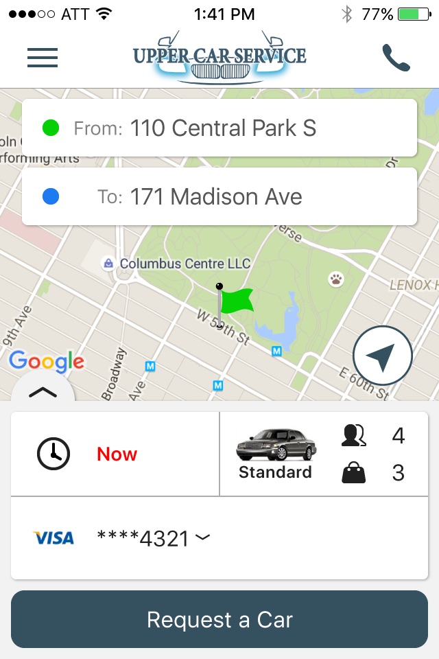 Upper Car Service screenshot 4