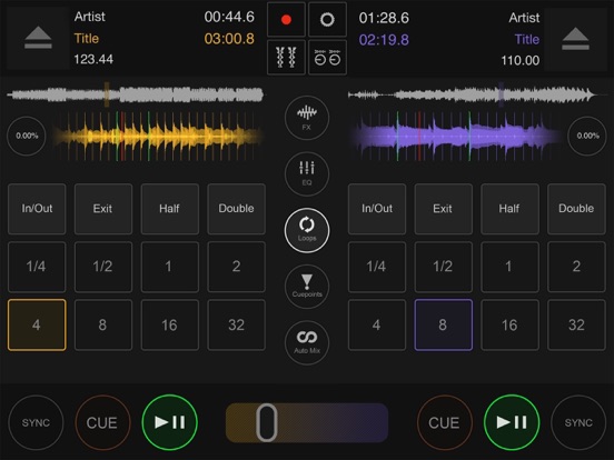 DJ DEX - The DJ Mixing App iPad app afbeelding 5