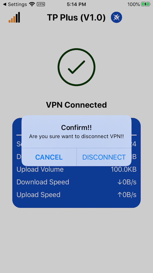 #5. TP Plus VPN (iOS) 由: Symlex Technologies LLC