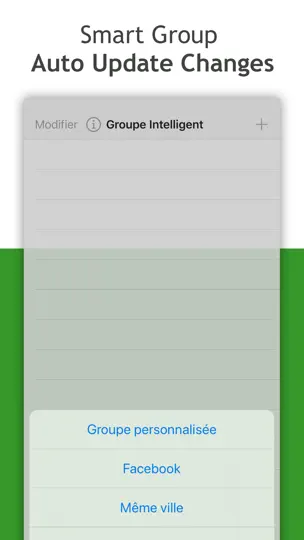 Capture d'écran de Groupe Intelligent: Email, SMS sur iPhone 2