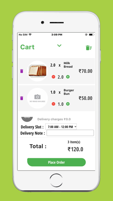 GREENS ANGAADI. Screenshot
