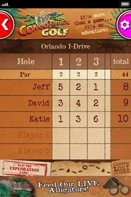 Game screenshot Congo River Golf Scorecard App hack