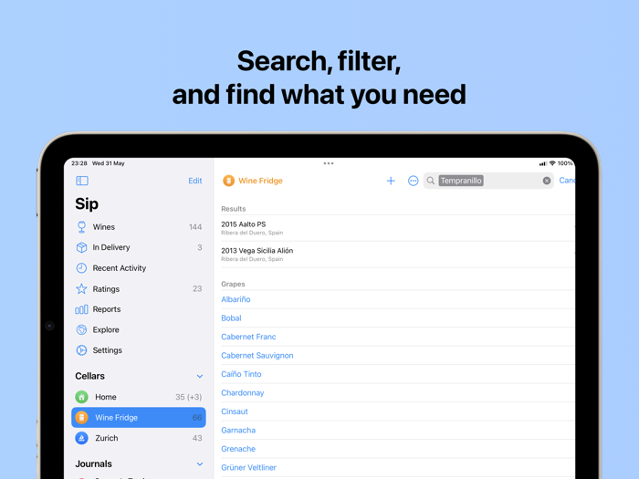 Sip Collect and Enjoy Wine