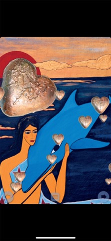 Little Mermaid And Her Dolphinのおすすめ画像5