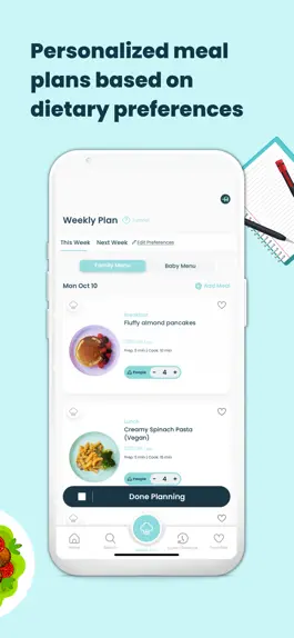 Game screenshot Little Lunches - Meal Planning apk