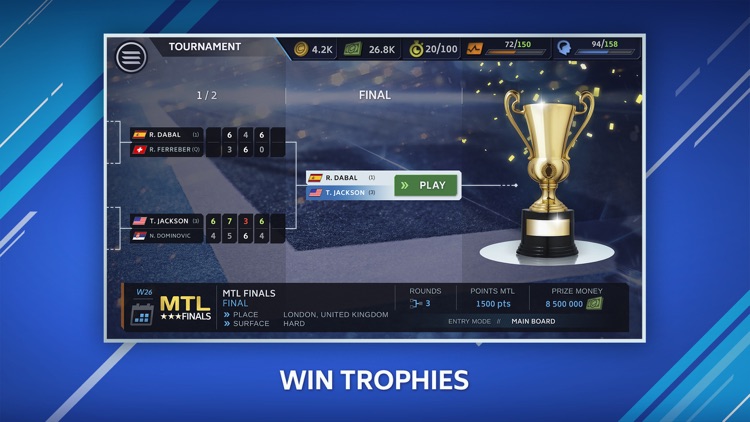 Tennis Manager Mobile screenshot-4