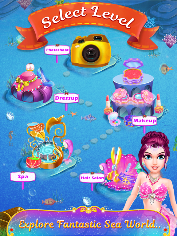 Screenshot #5 pour Princess Mermaid Makeup