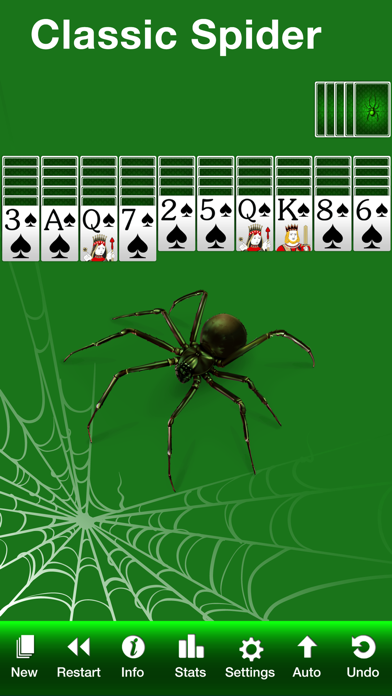 Spider Solitaire Free by Solebon screenshot 2