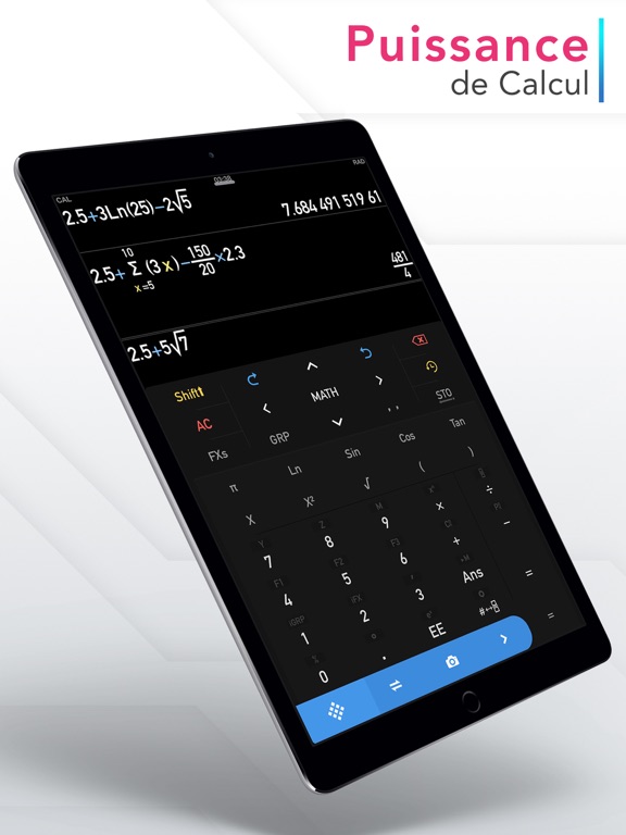 Screenshot #4 pour Calculator # - Calculatrice