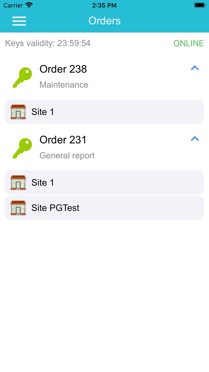 iPhone screenshot