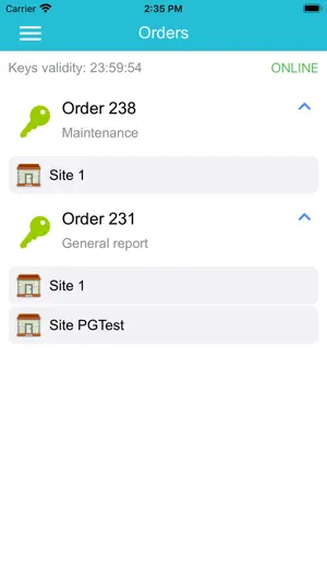 BLE Access Control screenshot 2
