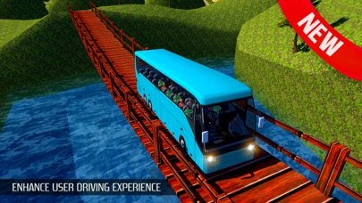 driving offroad bus challenge Screenshot