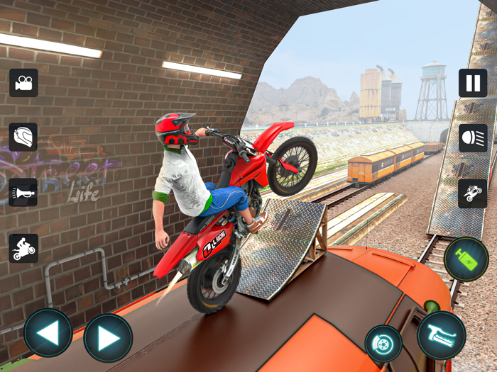 Traffic Racer Bike Stunt Games