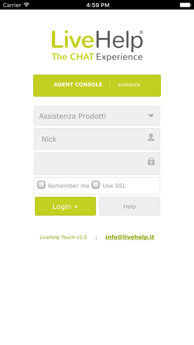 LiveHelp Business Chat screenshot 2