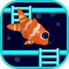 Fish Ladder Fall Down App Delete