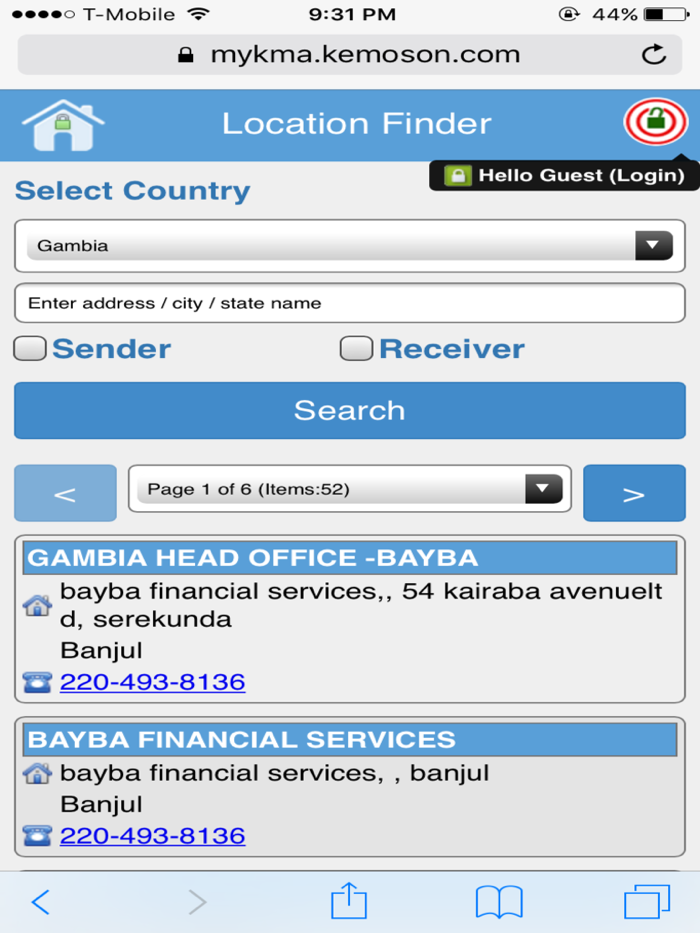 Kemoson Money Transfer