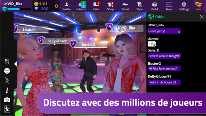 Screenshot #1 pour Avakin Life - Jeu 3d Avatar