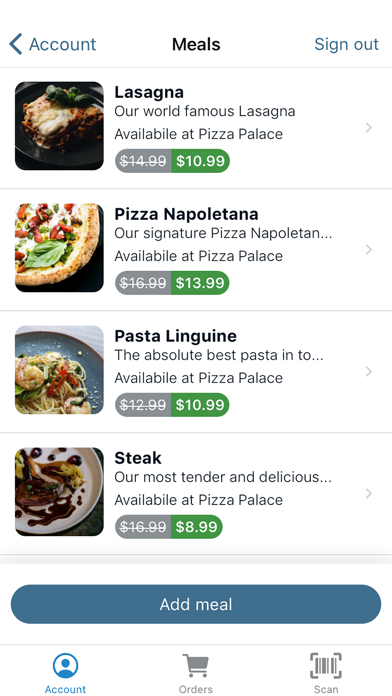 DineDen Merchant Screenshot