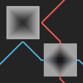 螢幕擷取畫面 (8) Lazers Puzzle. Colored rays