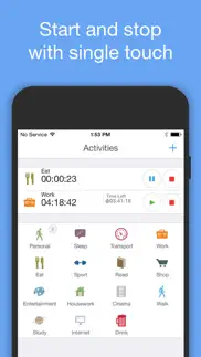 atimelogger time tracker iphone screenshot 1