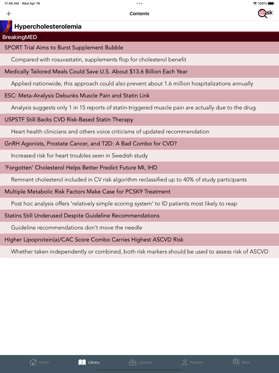 Screenshot #6 pour Hypercholesterolemia