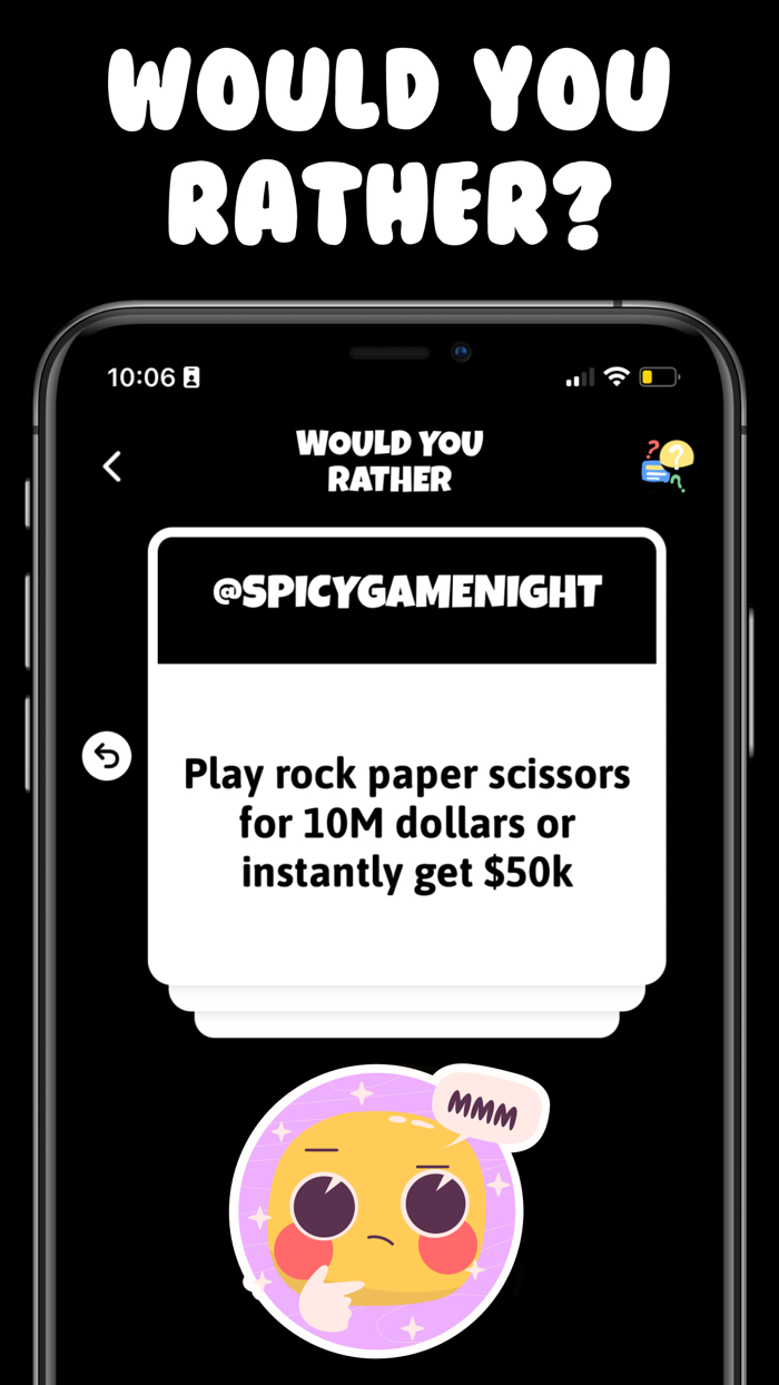 Spicy Would You Rather Games