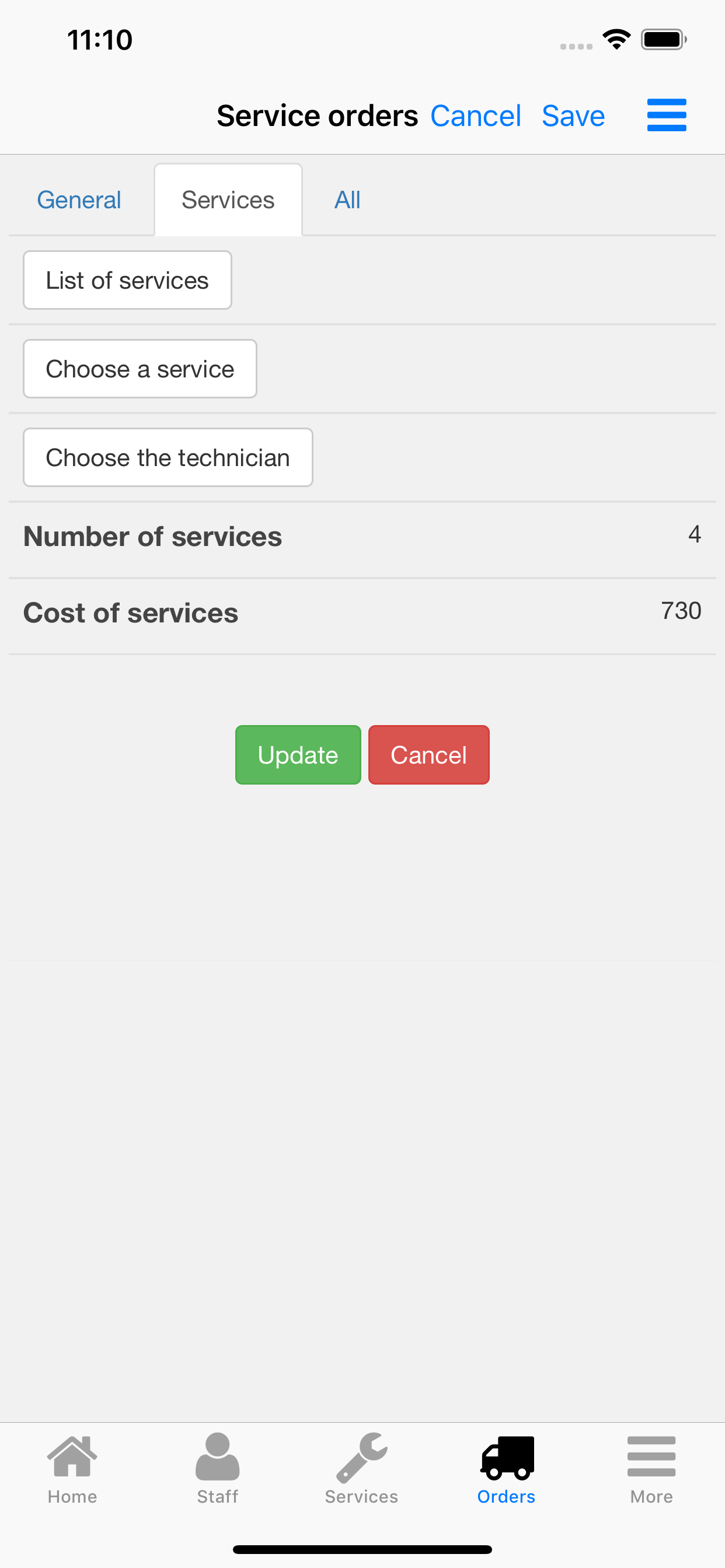 Nano Service Booking screenshot 7