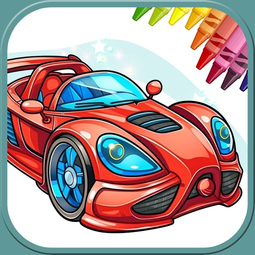 Cars Coloring Pages Pack icon