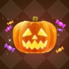 ハロウィンステッカー【かぼちゃと黒猫】