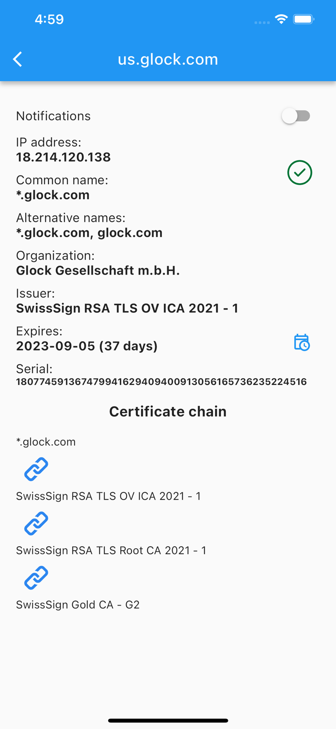 SSL Certificate Test