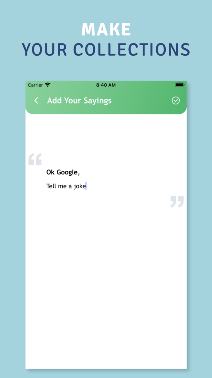 App for Home Mini for Google