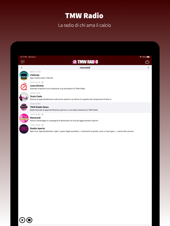 TorinoGranata.it iPad screenshot 7 - Sports app