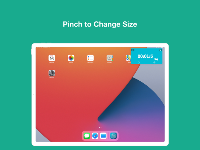 Floating Clock-TimerandStopwatch