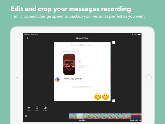 Messages and Chat Export PDFのおすすめ画像5