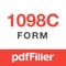 Complete, send and print the 1098-C form quickly and easily on iOS device