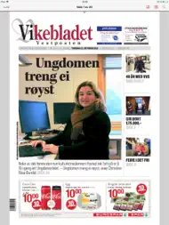 Vikebladet Vestposten eAvis ipad bilder 0