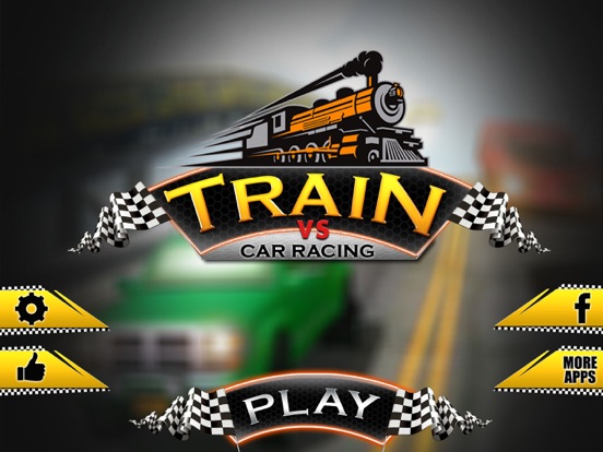 Real Train vs Car Racing 2023 iPad screenshot