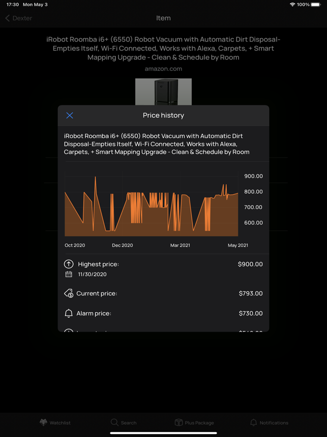 ‎Dexter Price Alert for Amazon Capture d'écran