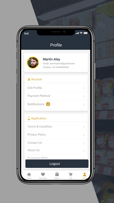 Paras Customer Screenshot