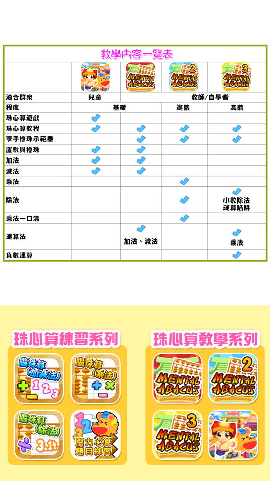 #8. 腦珠算(除法) 題目練習 (iOS) By: Hamster Force Multimedia Ltd.