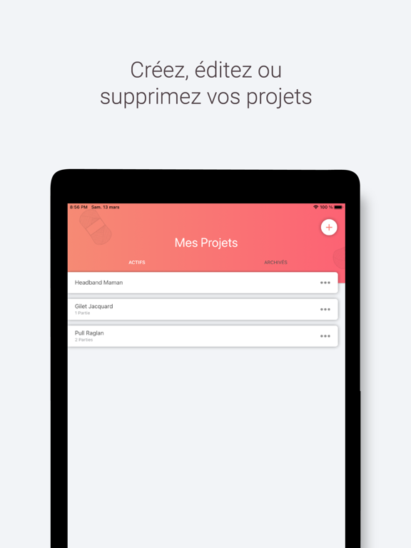 Screenshot #5 pour Easy Knitty Compte Rang Tricot