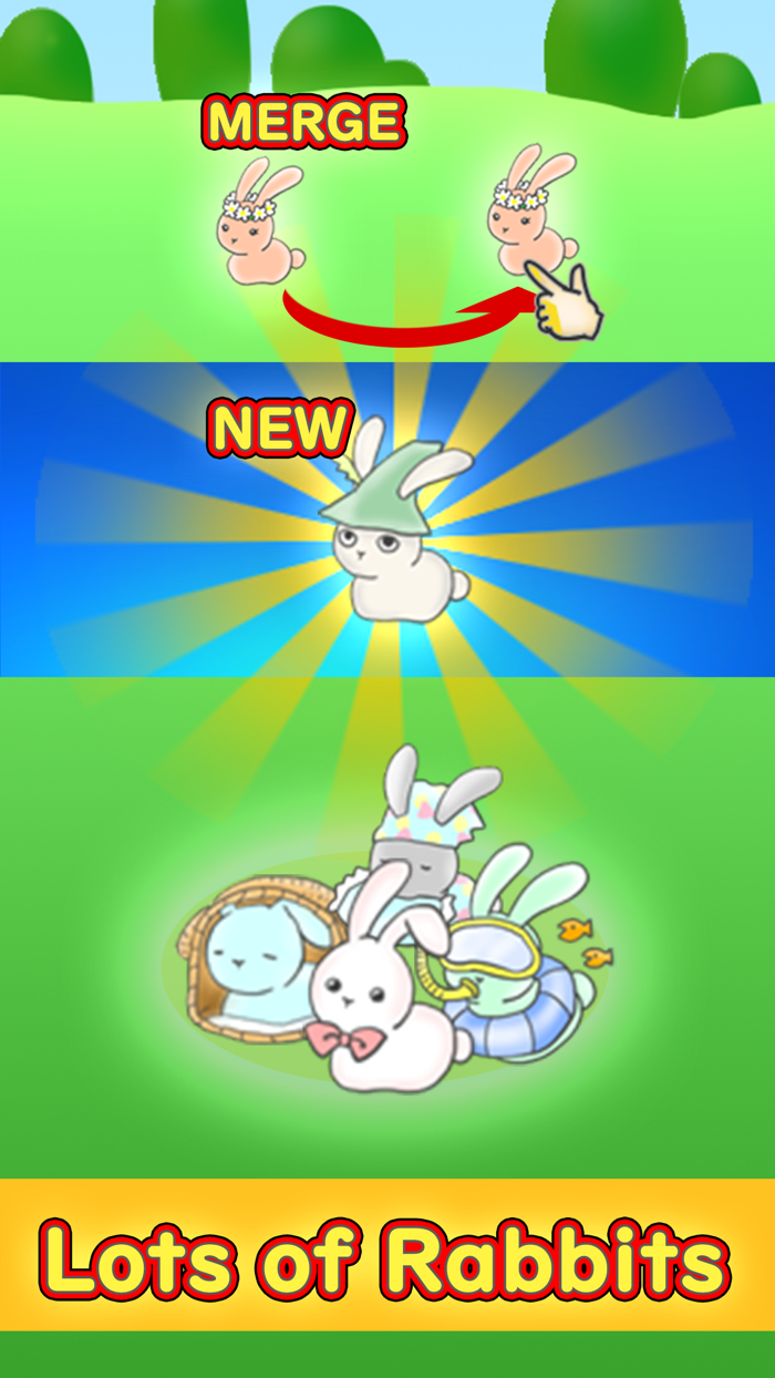 RabbitFarmStory puzzleIdleGame