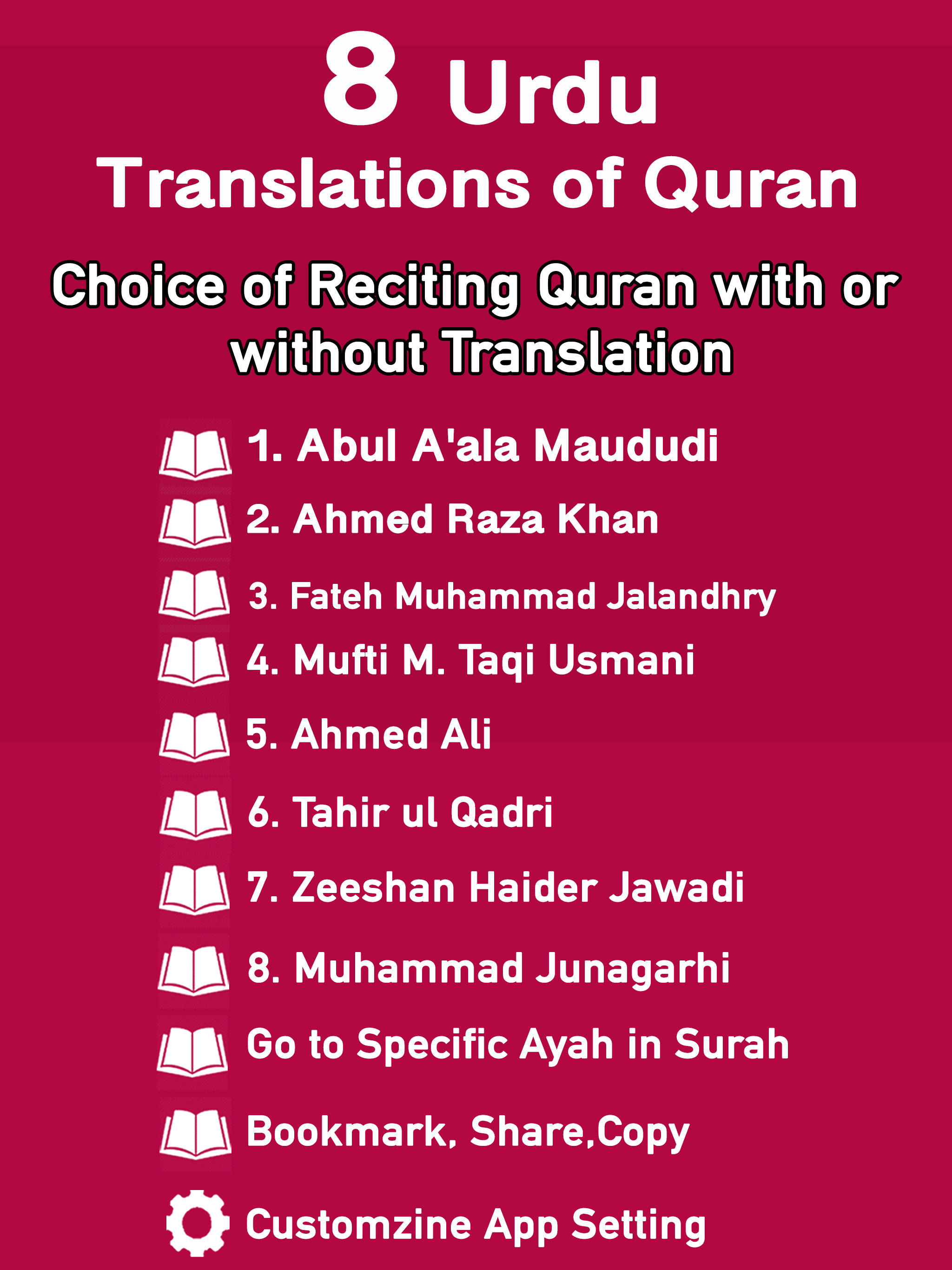 Quran Urdu Translations screenshot 11