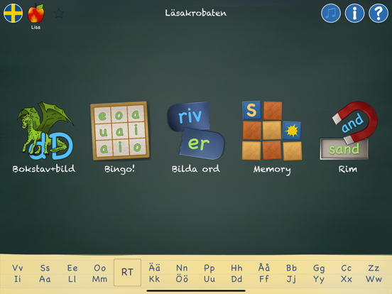 Screenshot #5 pour Läsakrobaten