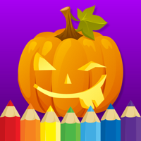 Coloring book  Draw Halloween