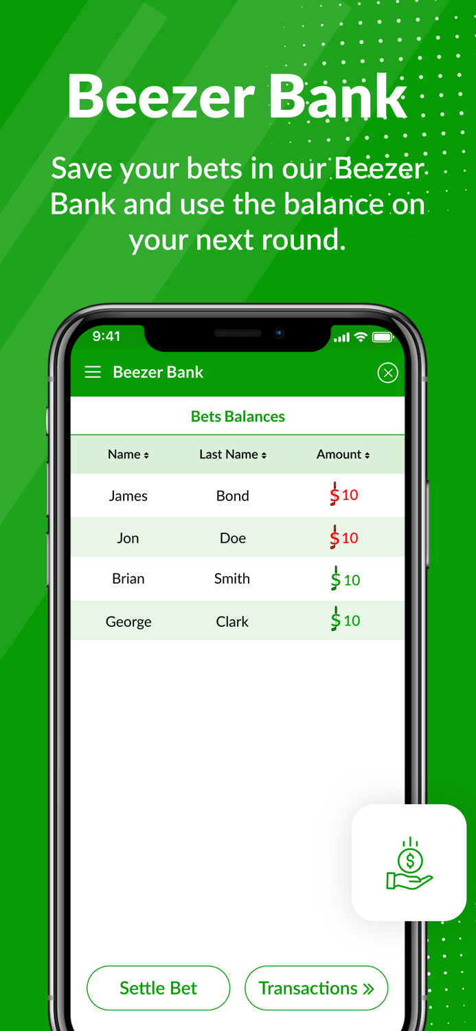 BEEZER GOLF - Golf Scorecard
