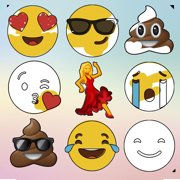 My Emoji Coloring Book Game 我的